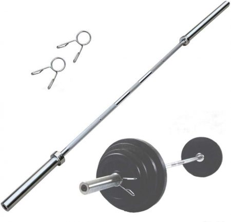 7FT Olympic Barbell Bar 150kg Rating - Click Image to Close